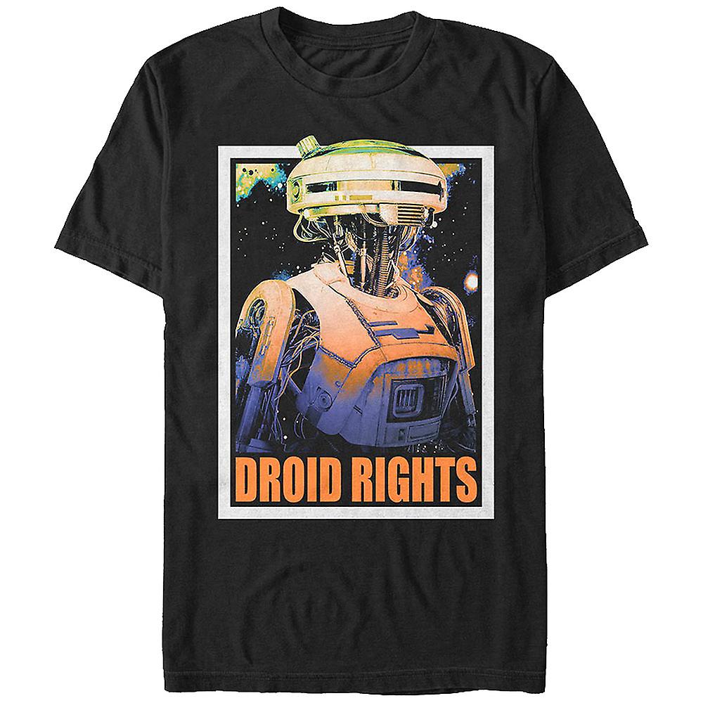 Camiseta Rockinstone Droid Rights Solo Star Wars 180 G/m² - Venta Internacional.