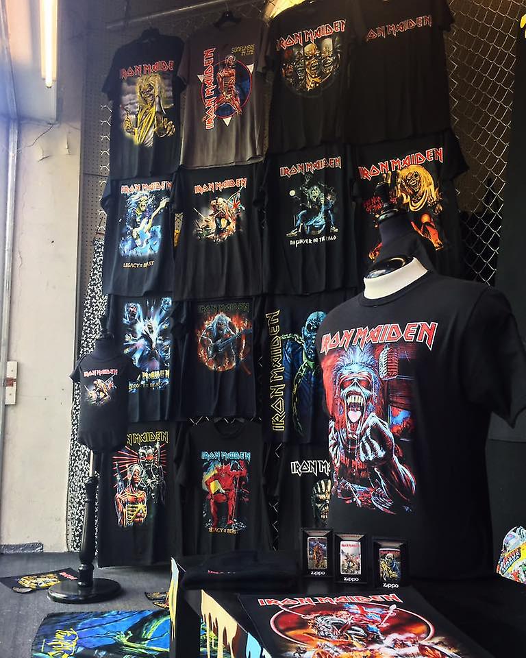 Foto 4 | Camiseta Rockinstone Slayer Three Skulls 2014 Para Hombre - Venta Internacional.