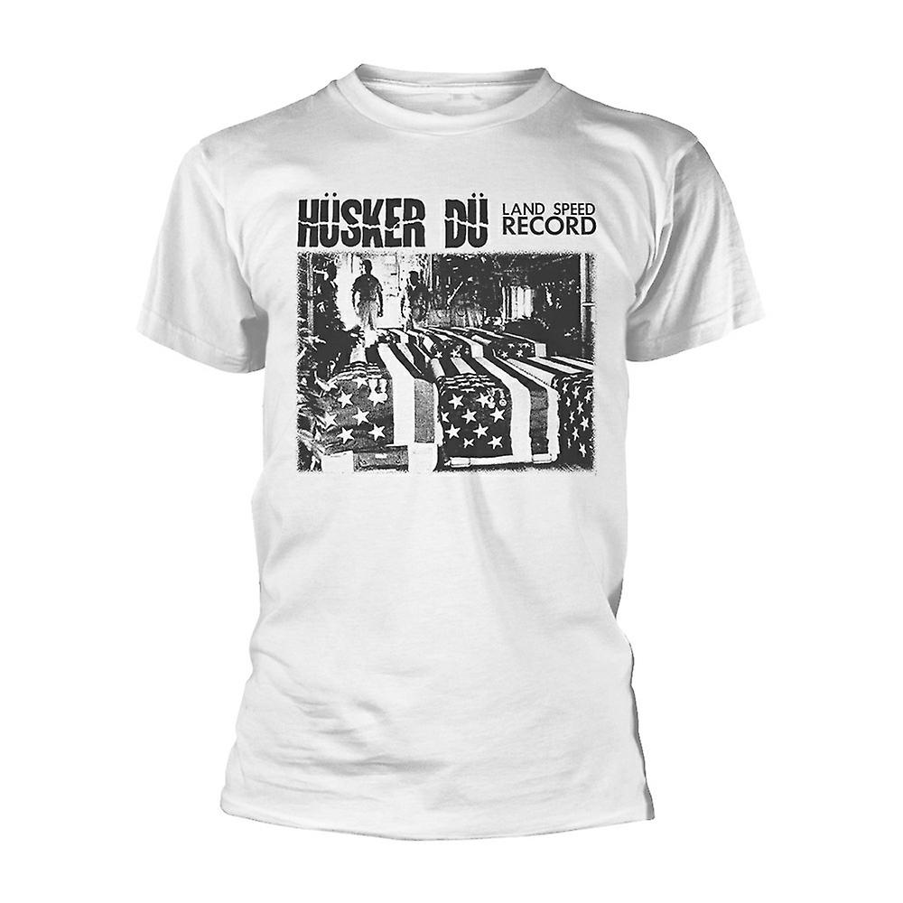 Camiseta Rockinstone Husker Du Land Speed Record Para Hombre - Venta Internacional. $435