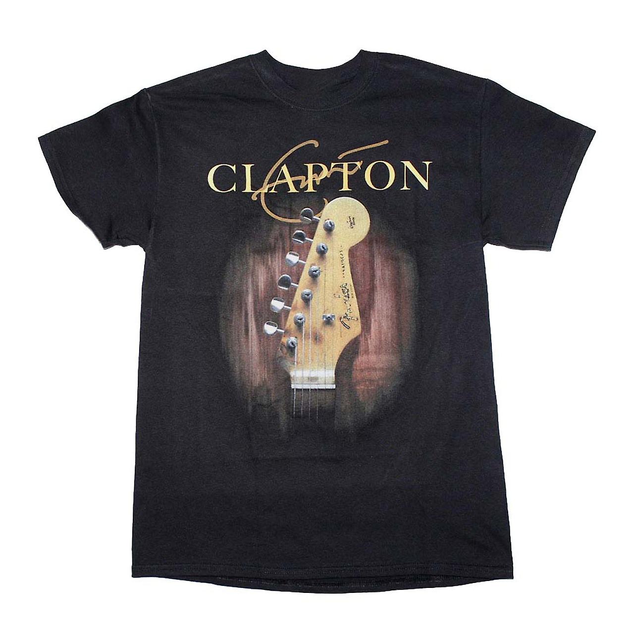 Camiseta Rockinstone Eric Clapton Classic Guitar 100% Algodón - Venta Internacional. $435