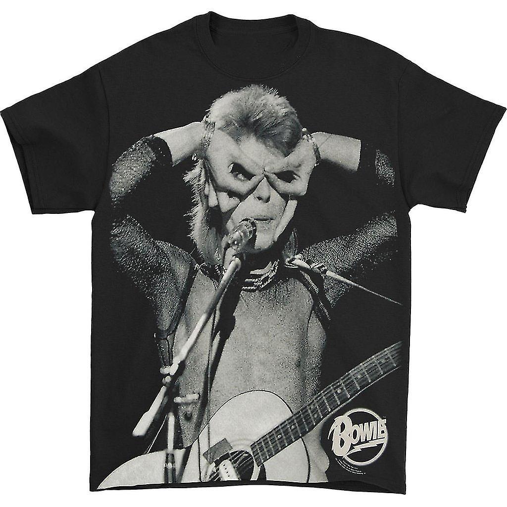 Foto 2 pulgar | Camiseta Rockinstone David Bowie Acoustic 180 G/m² 100% Algodón - Venta Internacional.