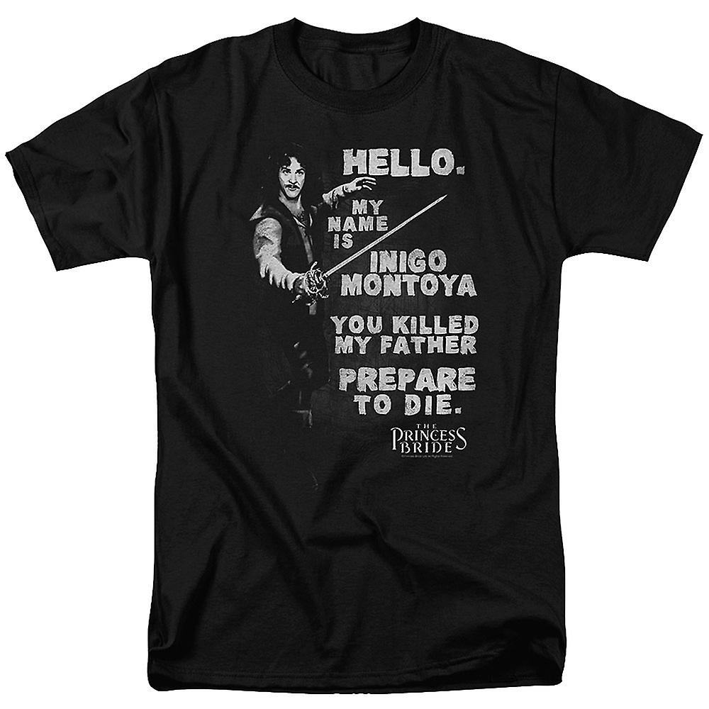 Camiseta Rockinstone Inigo Montoya Princess Bride 100% Algodón - Venta Internacional.