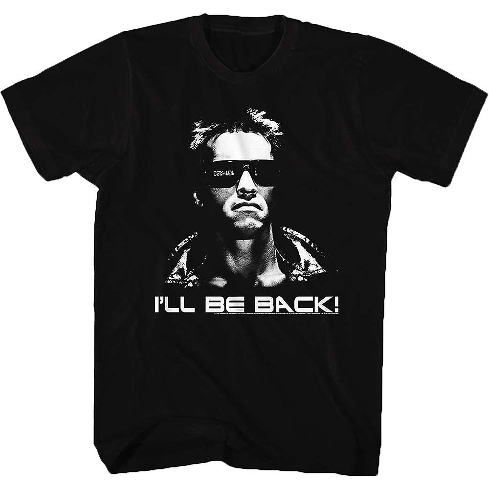 Camiseta Rockinstone I'll Be Back Terminator 100% Algodón - Venta Internacional. $435