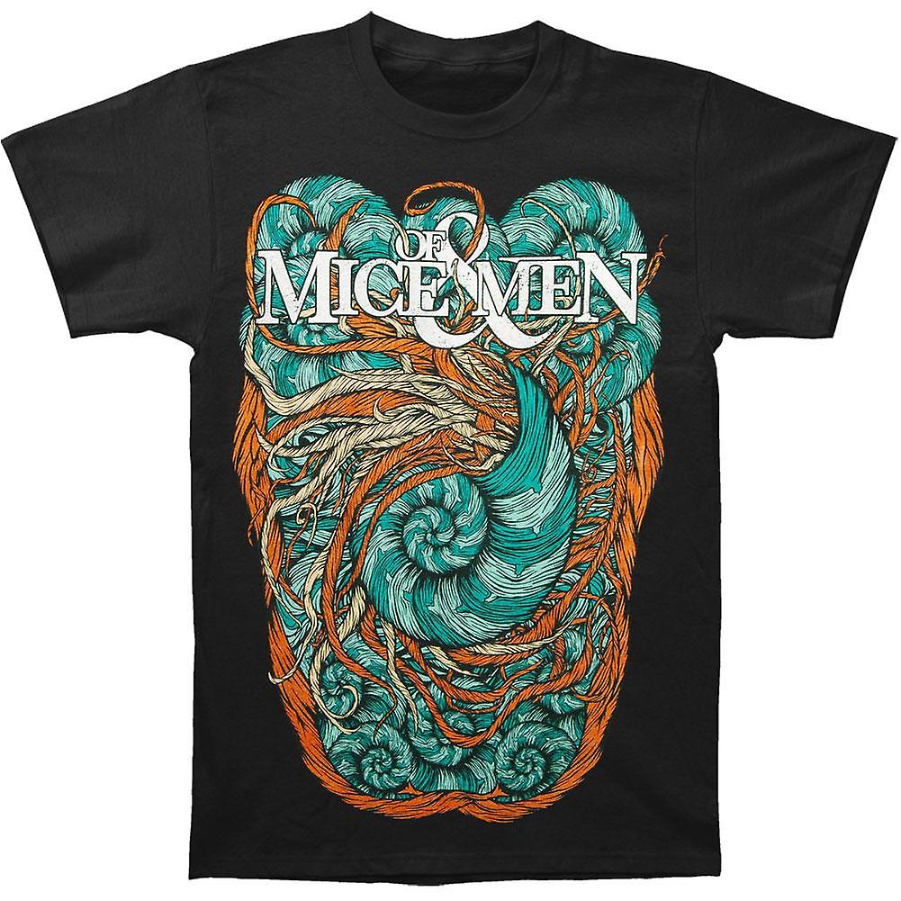 Camiseta Rockinstone Of Mice & Men Nautilus 180 G/m², 100% Algodón - Venta Internacional. $435