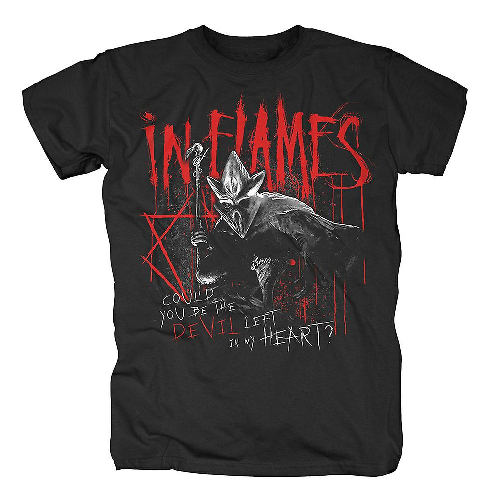 Foto 2 pulgar | Camiseta Rockinstone In Flames Devil Left In My Heart - Venta Internacional.