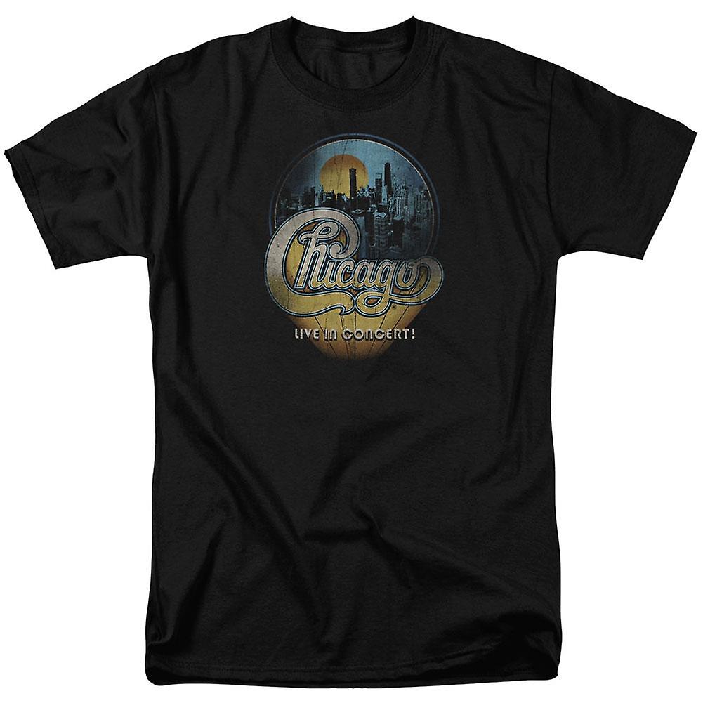 Camiseta Rockinstone Chicago Live 180 G/m², 100% Algodón - Venta Internacional.