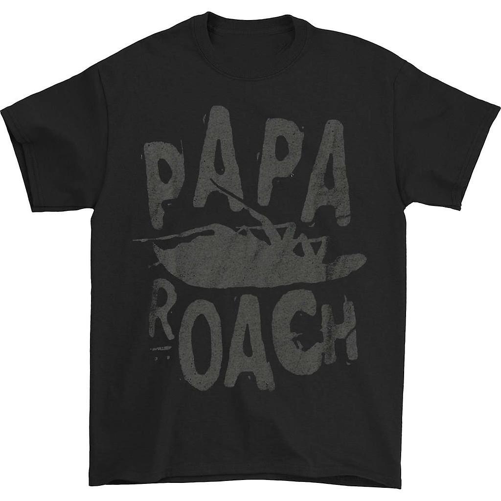 Foto 2 pulgar | Camiseta Rockinstone Papa Roach Classic Logo 180 G/m² 100% Algodón - Venta Internacional.