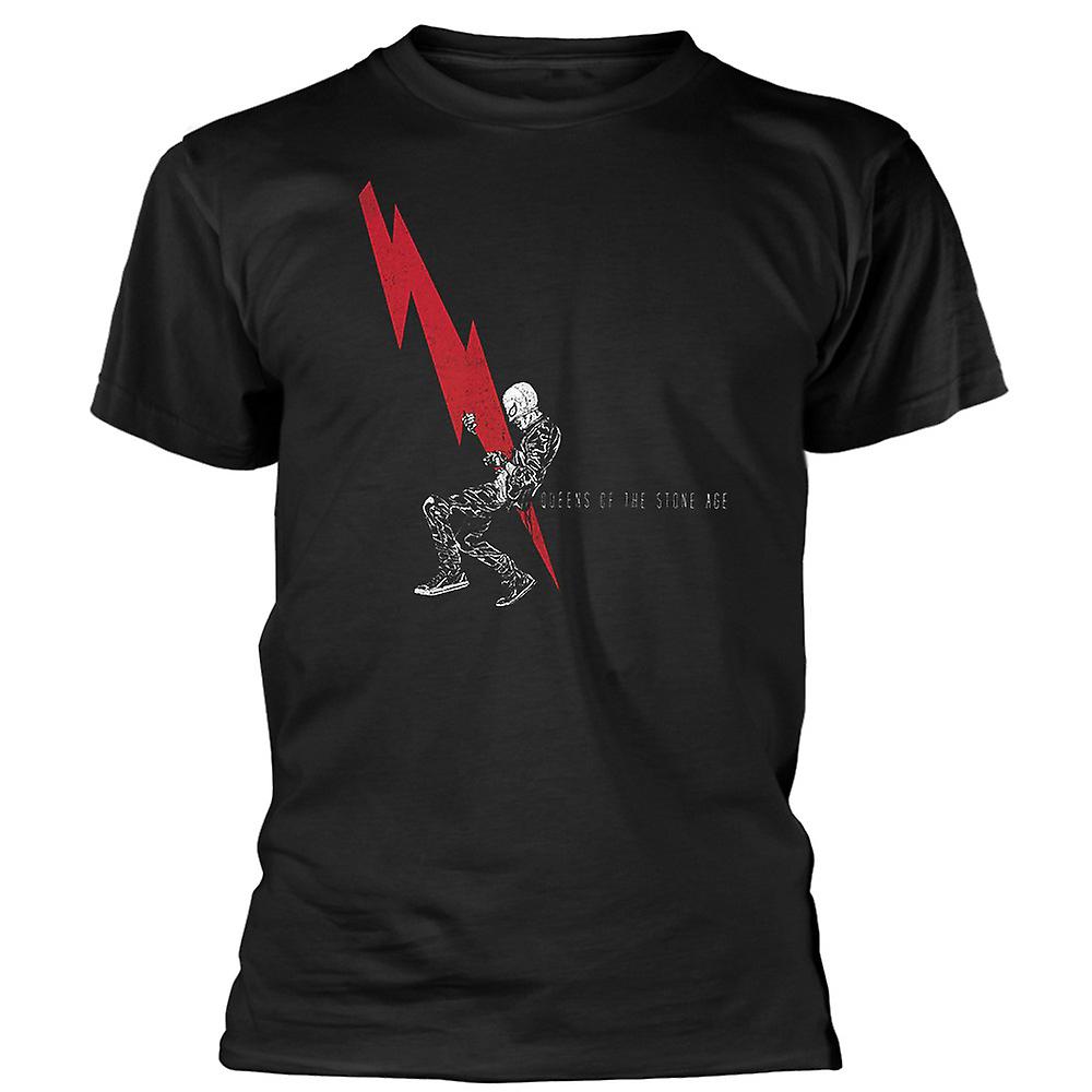 Foto 2 pulgar | Camiseta Rockinstone Queens Of The Stone Age Lightning Dude - Venta Internacional.