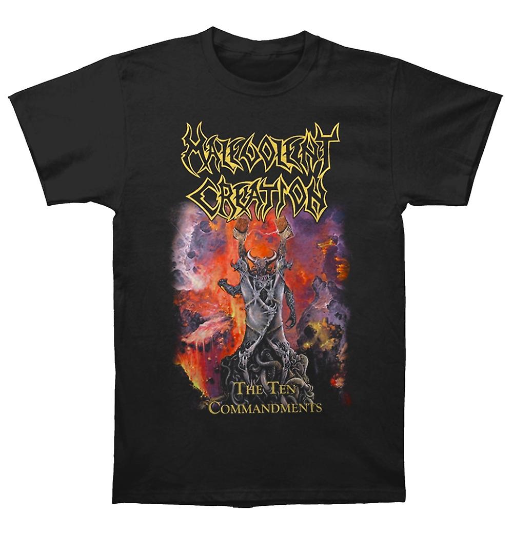 Foto 2 pulgar | Camiseta Rockinstone Malevolent Creation Los Diez Mandamientos - Venta Internacional.