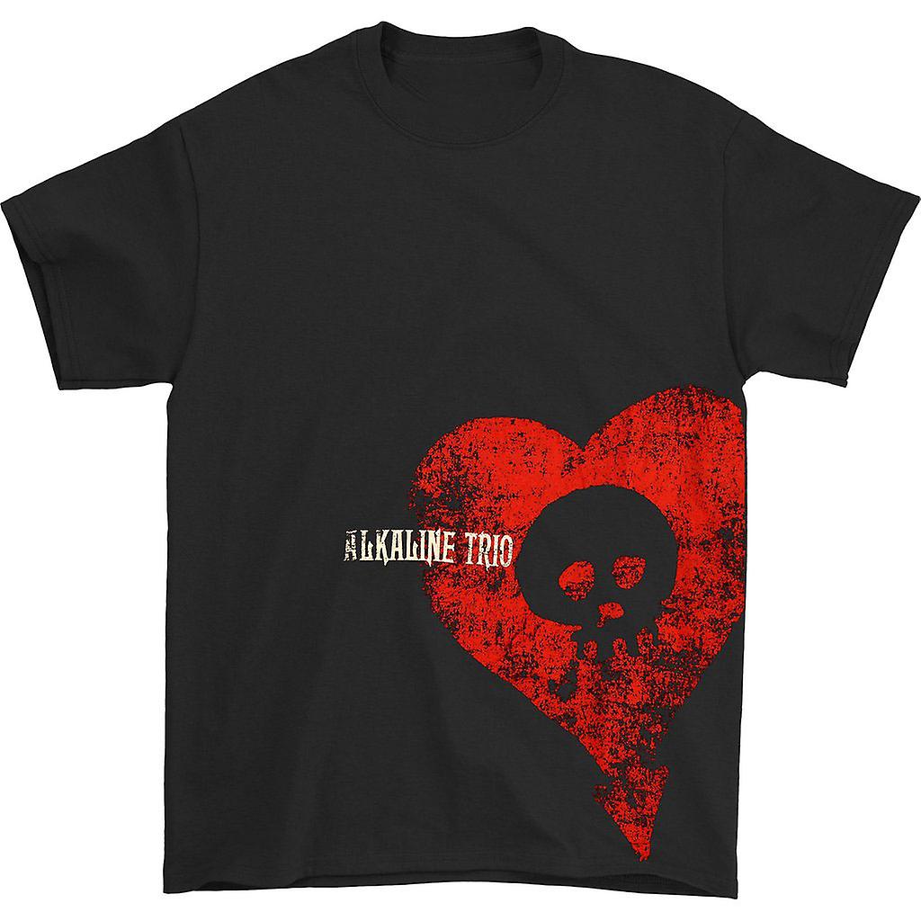 Camiseta Rockinstone Alkaline Trio Heart Skull Para Hombre - Venta Internacional. $392