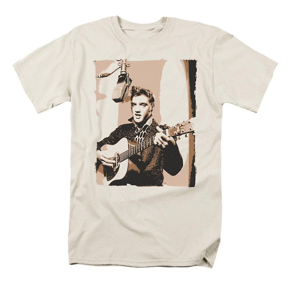 Camiseta Rockinstone Elvis Presley Sepia Studio Para Hombre - Venta Internacional. $435