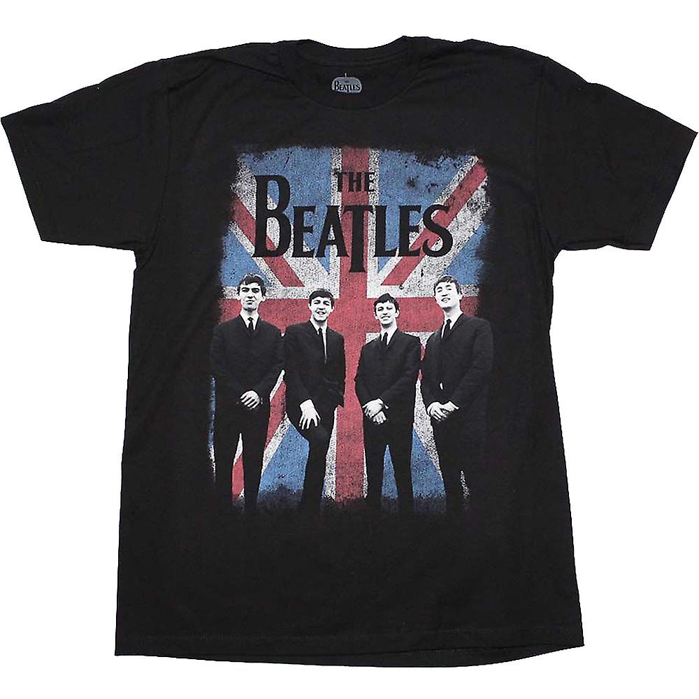 Foto 2 pulgar | Camiseta Rockinstone Union Jack Beatles 100% Algodón - Venta Internacional.