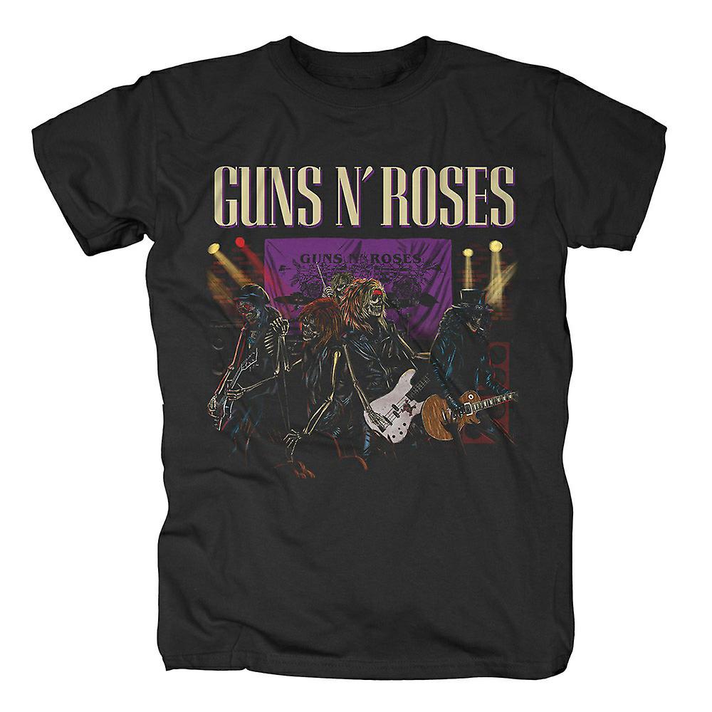 Foto 2 pulgar | Camiseta Rockinstone Guns N Roses It's So Easy Skeleton Group - Venta Internacional.