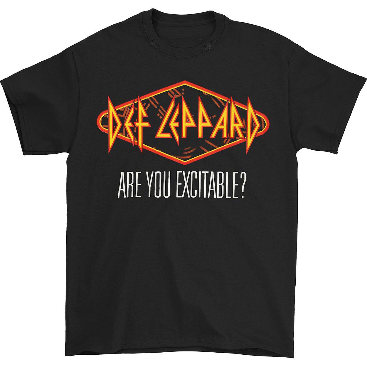 Foto 2 pulgar | Camiseta Rockinstone Def Leppard Excitable 2013 Spring Tour - Venta Internacional.