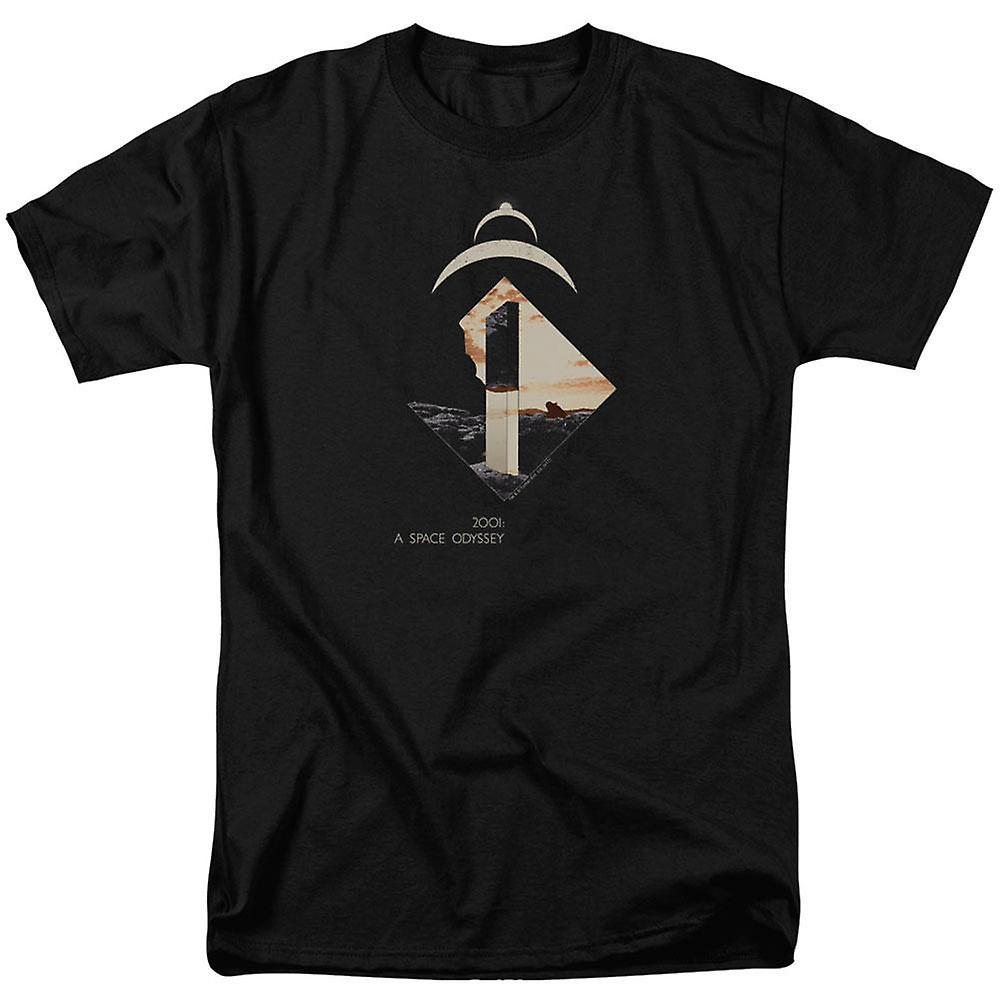 Foto 2 pulgar | Camiseta Rockinstone 2001 A Space Odyssey Monolith Para Adulto - Venta Internacional.