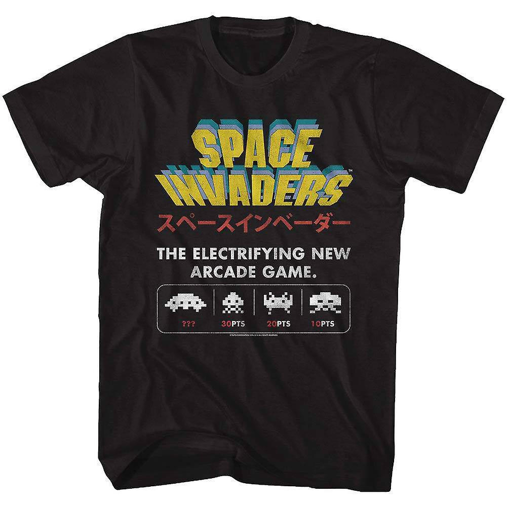 Camiseta Rockinstone Space Invaders New Game, 180 G/m², 100% Algodón - Venta Internacional.