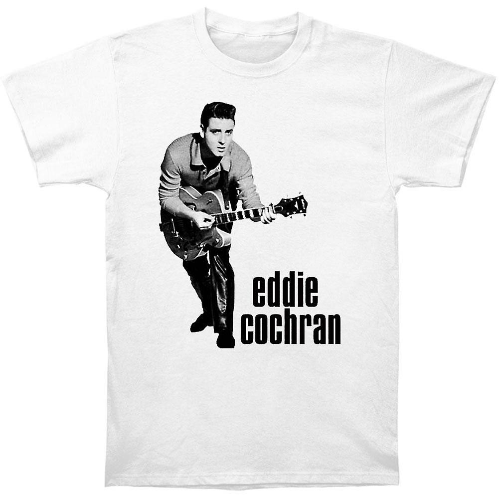 Camiseta Eddie Cochran Guitar Bend Rockinstone Para Hombre - Venta Internacional. $435