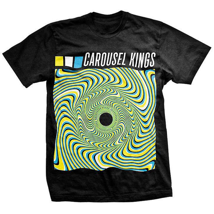 Camiseta Rockinstone Carousel Kings Trippy 180 G/m², 100% Algodón - Venta Internacional. $392