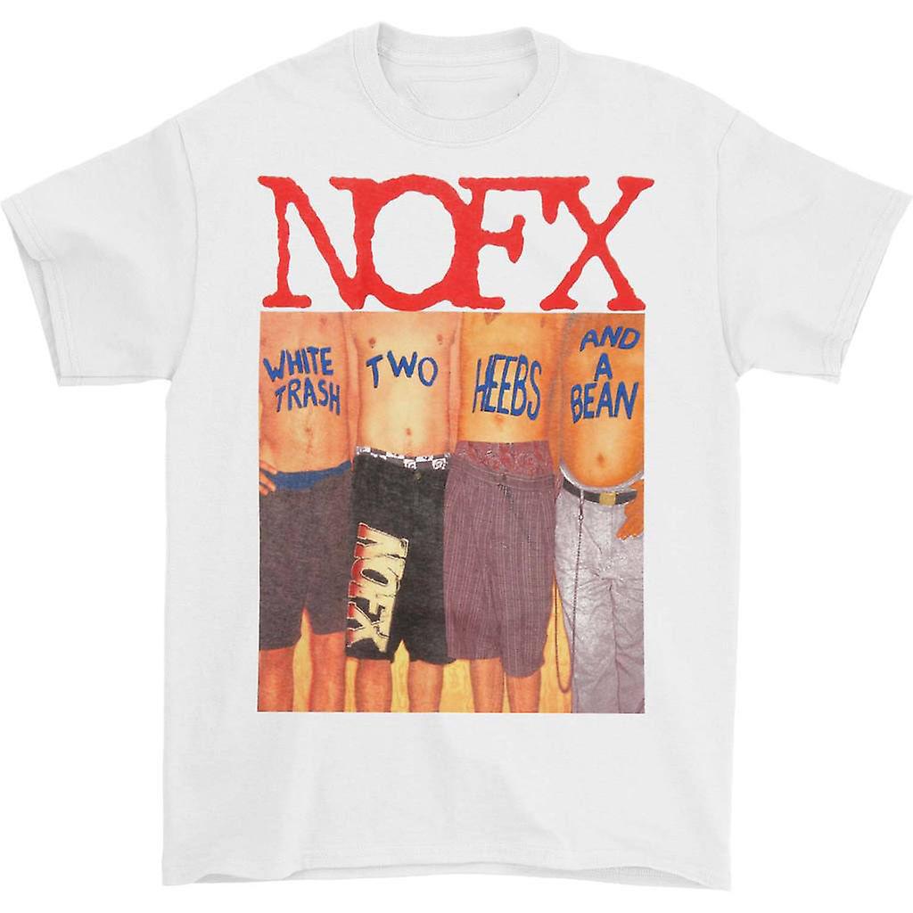 Foto 2 pulgar | Camiseta Rockinstone Nofx White Trash 180 G/m², 100% Algodón - Venta Internacional.