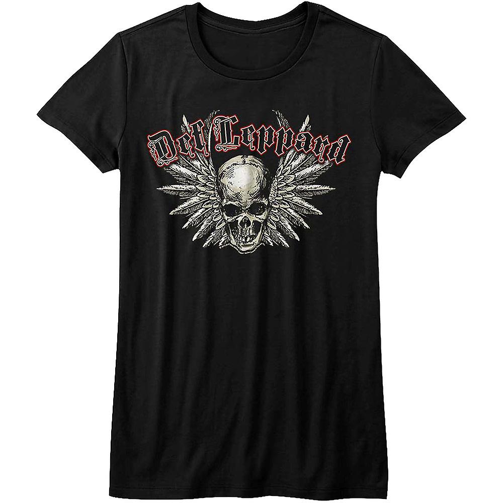 Camiseta Rockinstone Junior Skull Def Leppard 180 G/m² - Venta Internacional.