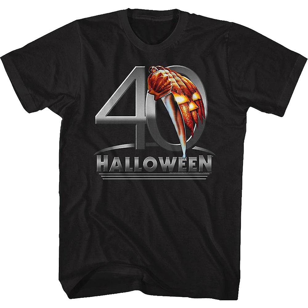 Foto 2 pulgar | Camiseta Rockinstone Del 40 Aniversario De Halloween, 180 G/m² - Venta Internacional.