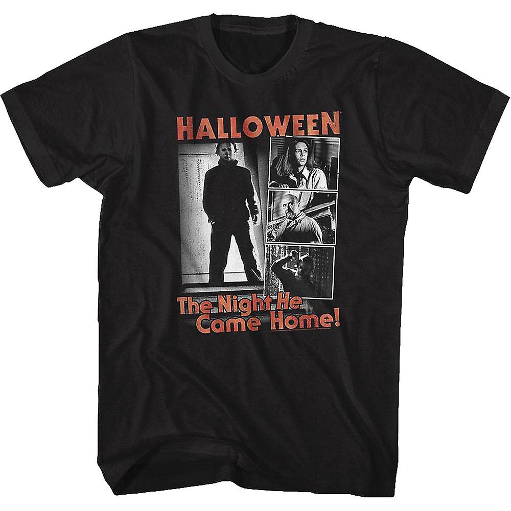 Camiseta Rockinstone Collage Halloween 100% Algodón - Venta Internacional.