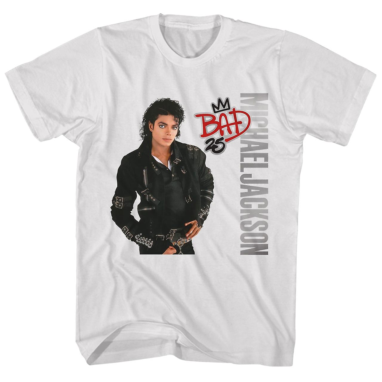 Foto 2 pulgar | Camiseta Rockinstone Michael Jackson Bad Album Art - Venta Internacional.