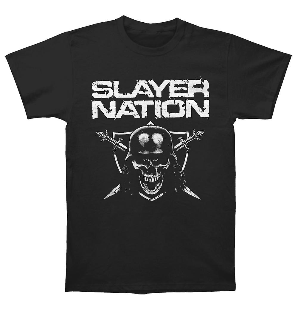 Foto 2 pulgar | Camiseta Slayer Slayer Nation 180 G/m² 100% Algodón - Venta Internacional.