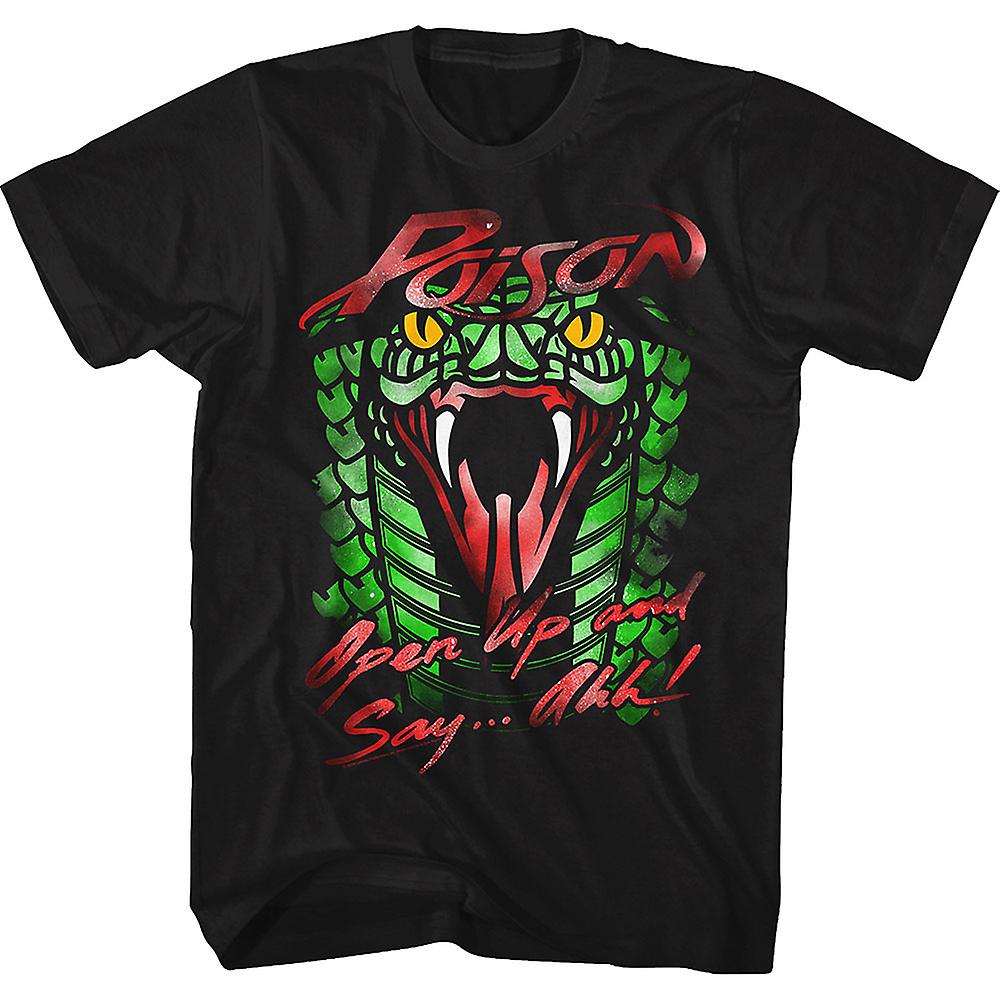 Foto 2 pulgar | Camisa Rockinstone Poison Open Up And Say Ahh Para Hombre - Venta Internacional.