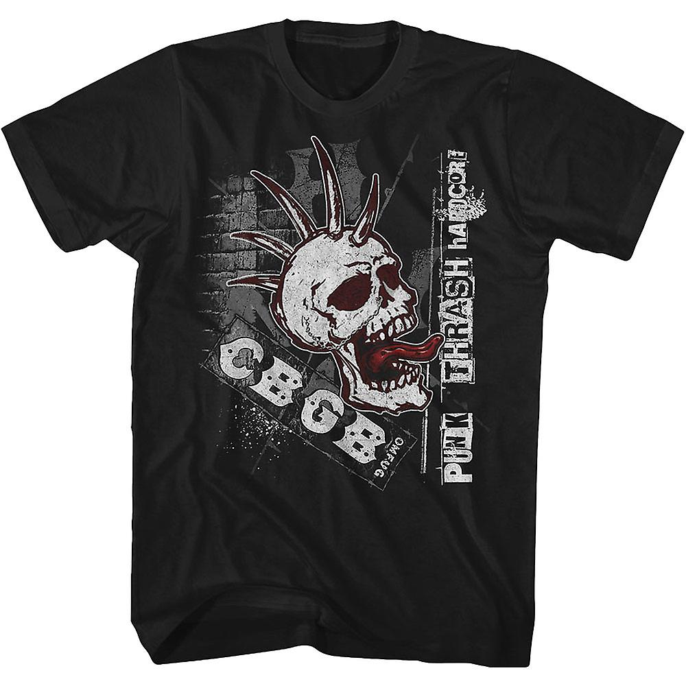 Foto 2 pulgar | Camiseta Rockinstone Punk Thrash Cbgb 180 G/m² 100% Algodón - Venta Internacional.