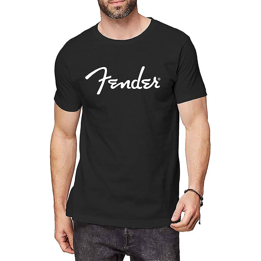 Foto 2 pulgar | Camiseta Fender Classic Logo Rockinstone 100% Algodón - Venta Internacional.