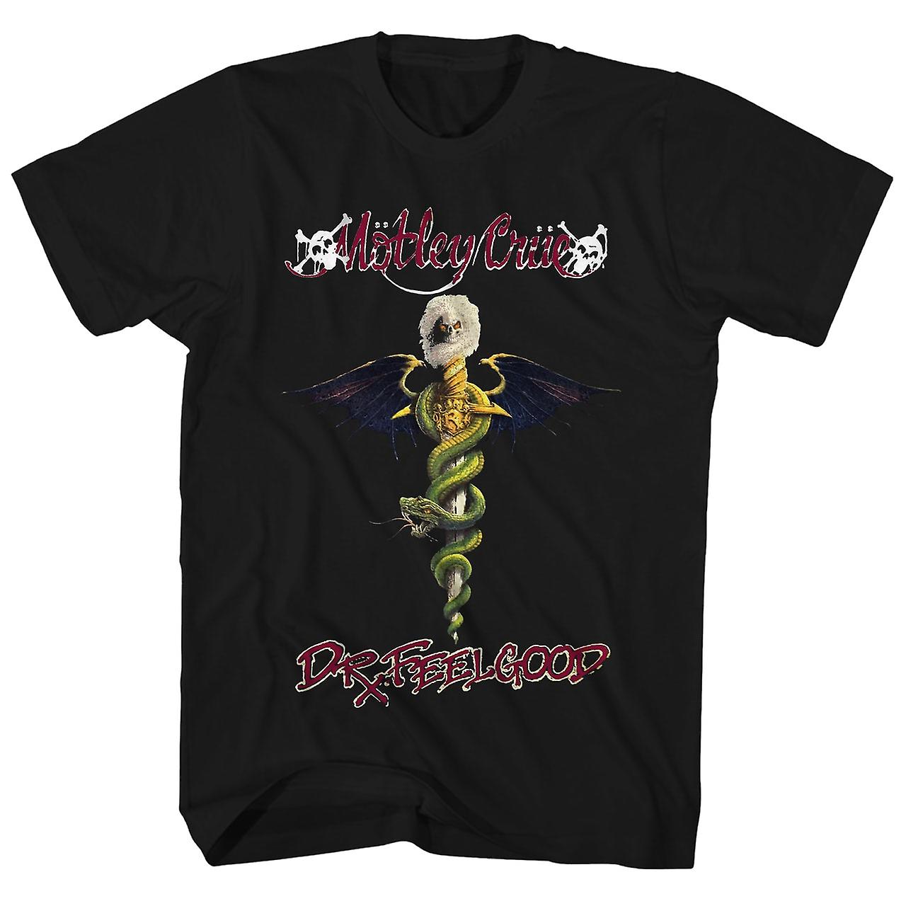 Foto 2 pulgar | Camiseta Rockinstone Motley Crue Dr. Feelgood Album Art - Venta Internacional.