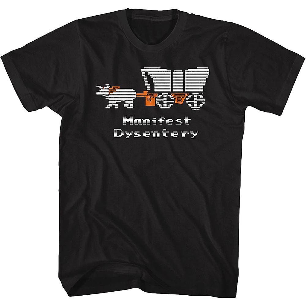 Foto 2 pulgar | Camiseta Rockinstone Manifest Dysentery Oregon Trail - Venta Internacional.