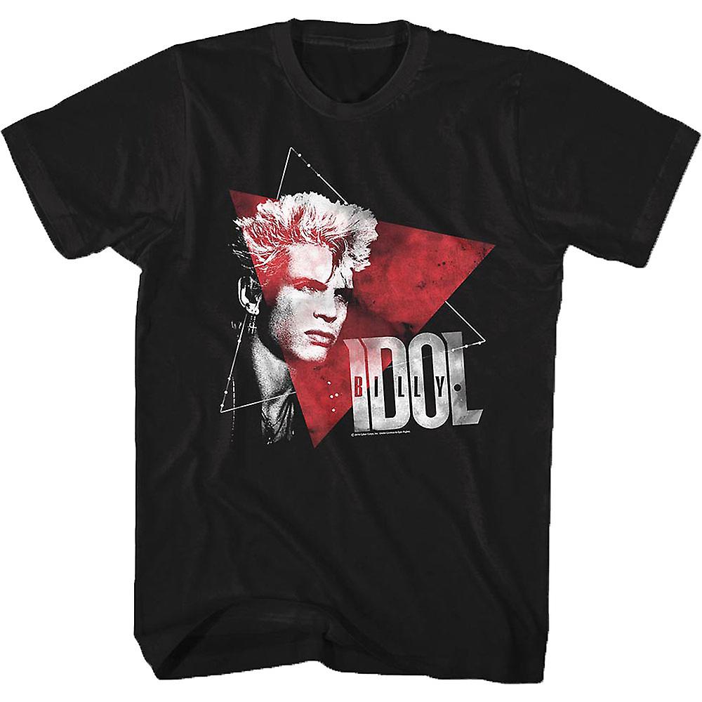 Foto 2 pulgar | Camiseta Rockinstone Triangles Billy Idol 100% Algodón - Venta Internacional.