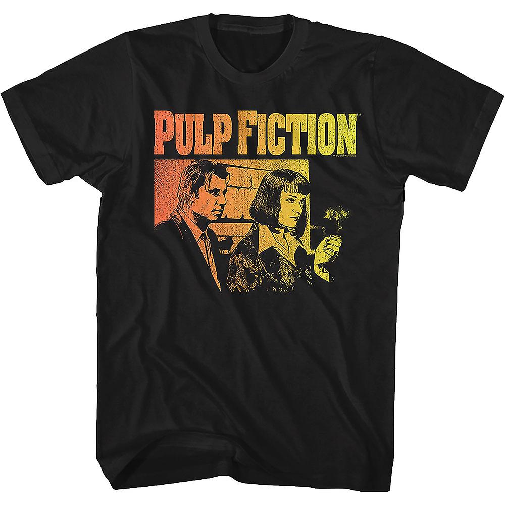 Camiseta Rockinstone Vincent Vega Y Mia Wallace Pulp Fictio - Venta Internacional.