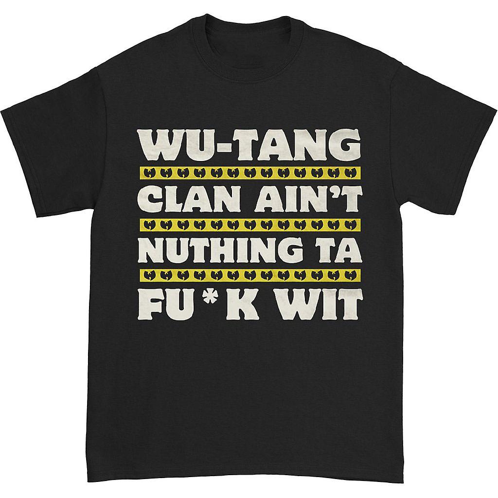 Foto 2 pulgar | Camiseta Rockinstone Wu Tang Clan F*ck Wit Negra Para Hombre - Venta Internacional.