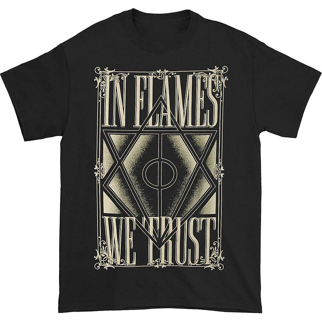 Foto 2 pulgar | Camiseta Rockinstone In Flames We Trust 180 G/m², 100% Algodón - Venta Internacional.