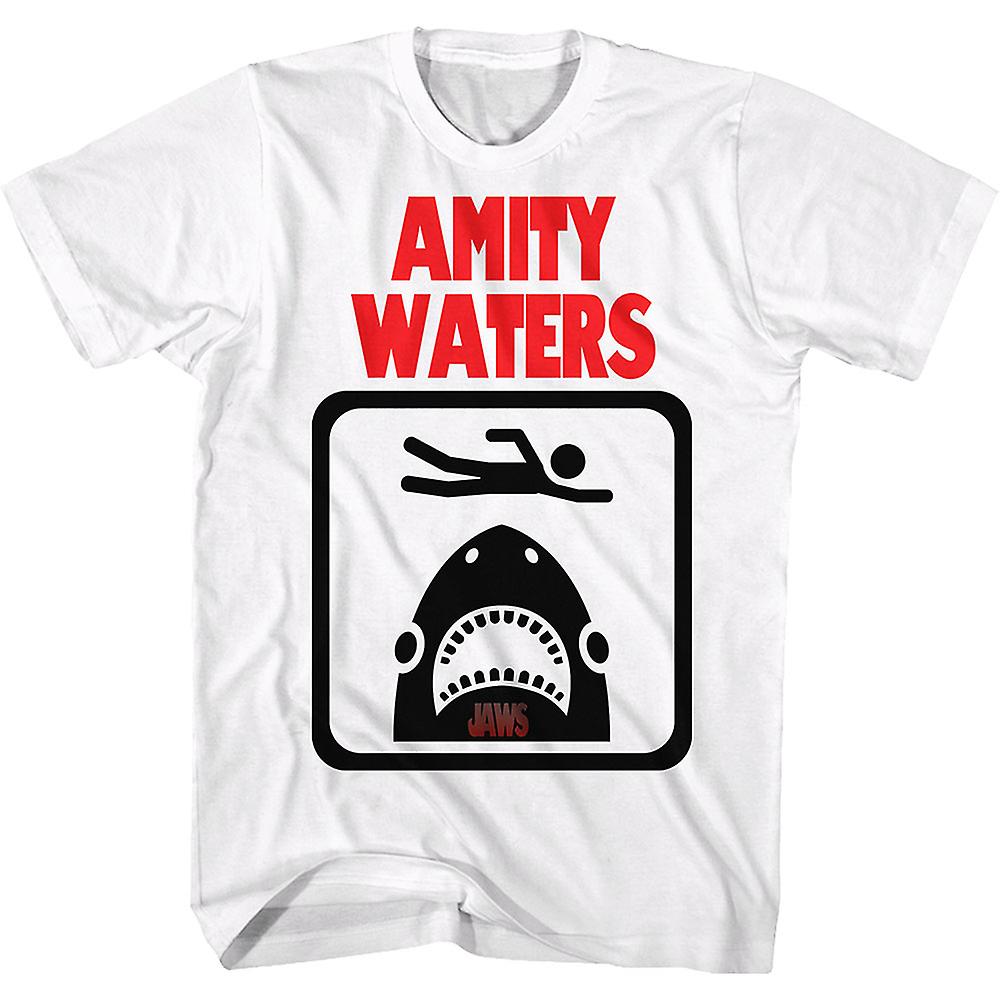 Camiseta Rockinstone Amity Waters Jaws 100% Algodón - Venta Internacional.