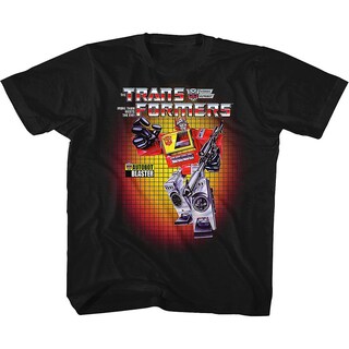 Foto 1 | Camiseta Rockinstone Youth Box Art Blaster Transformers - Venta Internacional.