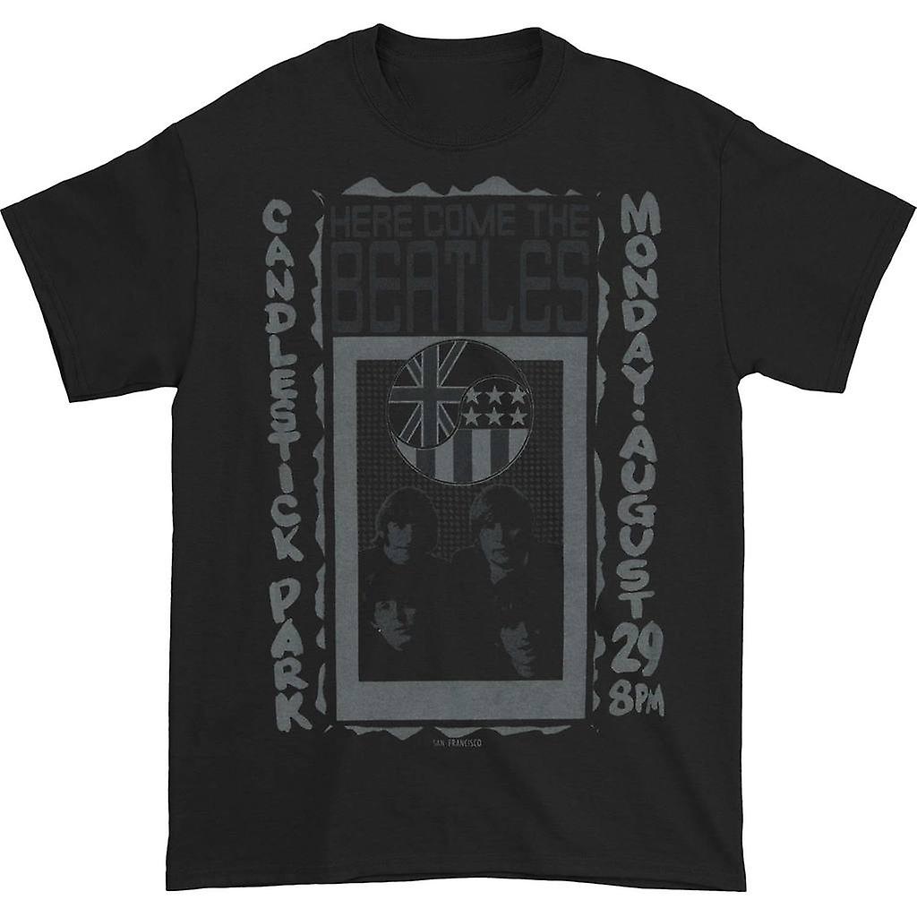 Foto 2 pulgar | Camiseta Rockinstone Beatles Candlestick Park Crew - Venta Internacional.