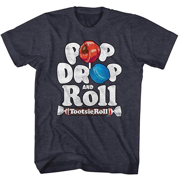 Foto 2 pulgar | Camiseta Rockinstone Tootsie Roll Popdroproll De Algodón 180 G/m² - Venta Internacional.