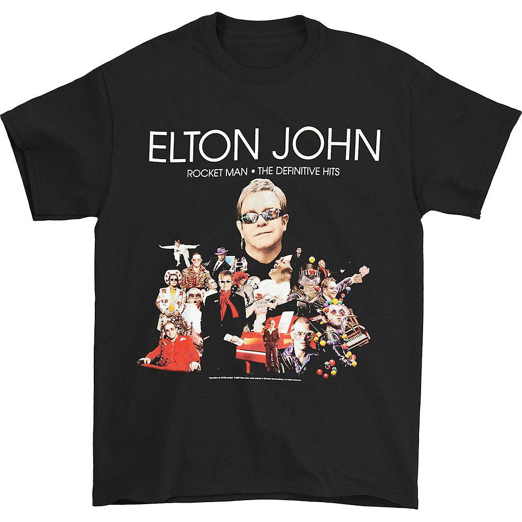 Camiseta Rockinstone Elton John Rocket Man 2009 Tour - Venta Internacional.