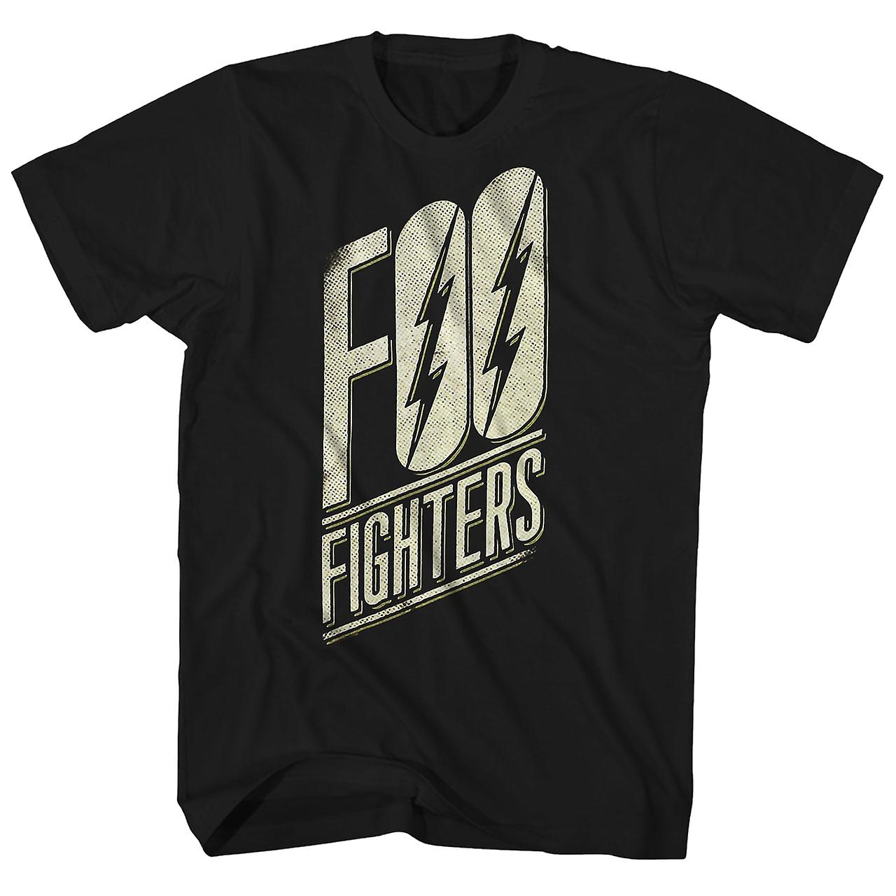 Foto 2 pulgar | Camiseta Rockinstone Foo Fighters Lightning Logo 180 G/m² - Venta Internacional.