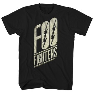 Foto 1 | Camiseta Rockinstone Foo Fighters Lightning Logo 180 G/m² - Venta Internacional.