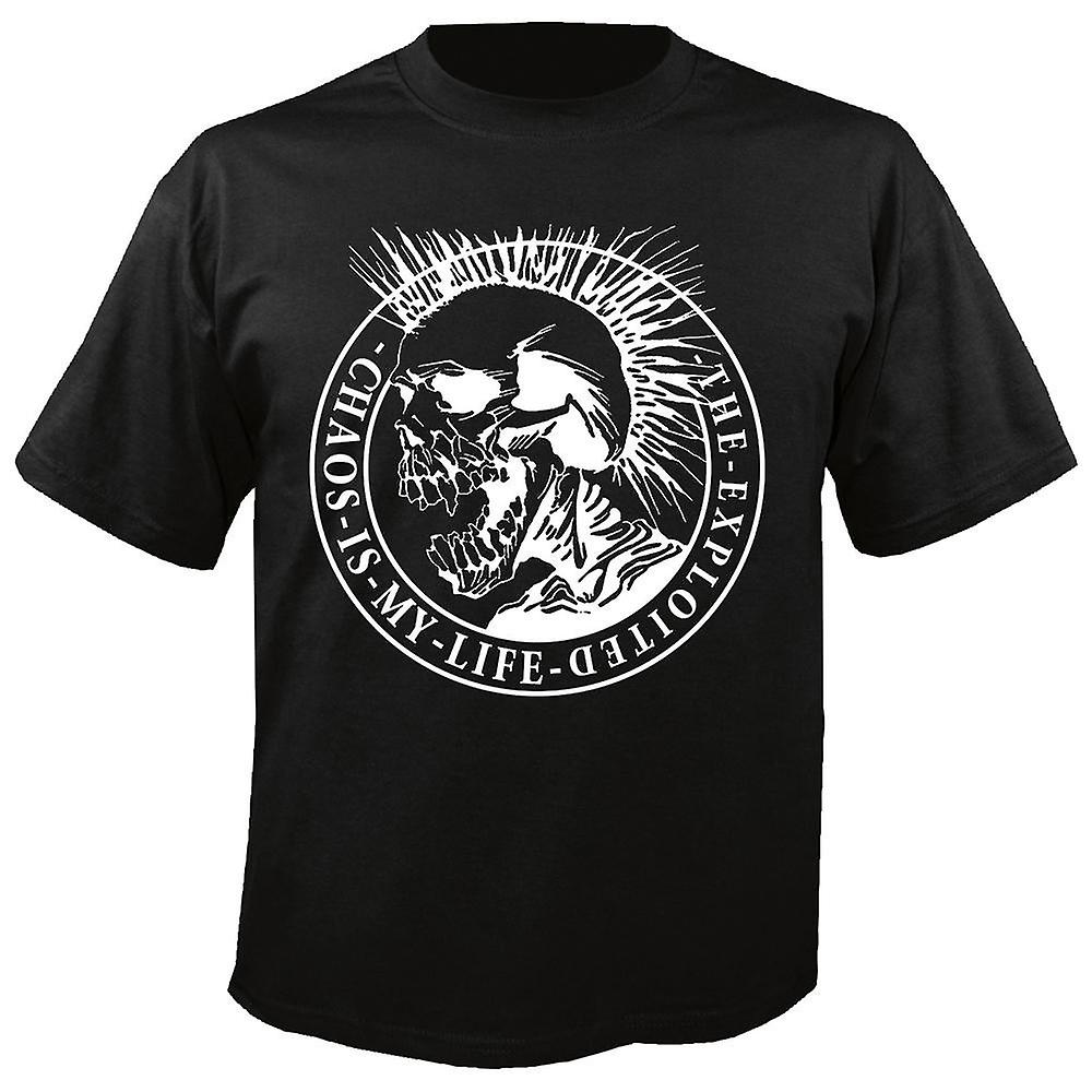 Foto 2 pulgar | Camiseta Rockinstone El Caos Explotado Es Mi Vida - Venta Internacional.