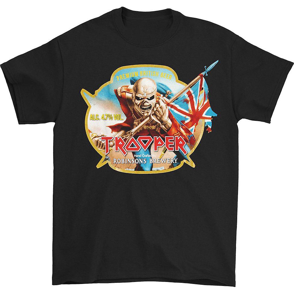 Foto 2 pulgar | Playera Rockinstone Iron Maiden Trooper Robinsons Beer - Venta Internacional