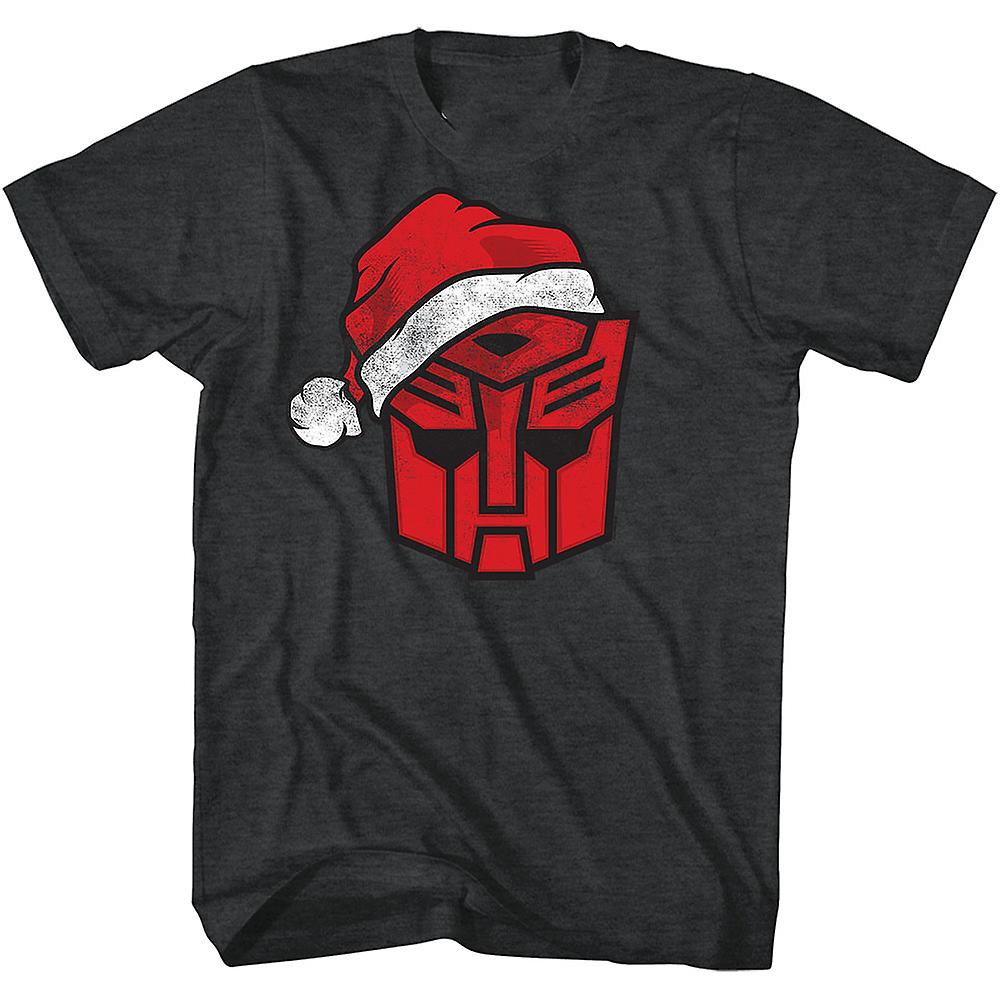 Camiseta Rockinstone Transformers Autobot Santa 100% Algodón - Venta Internacional.