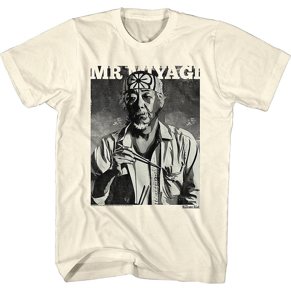 Camiseta Rockinstone Mr. Miyagi Karate Kid 100% Algodón - Venta Internacional.