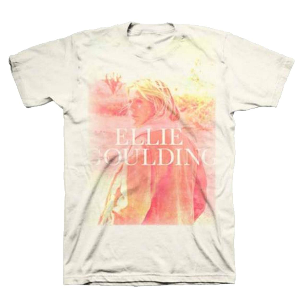 Foto 2 pulgar | Camiseta Rockinstone Ellie Goulding Sunset Photo 180 G/m² - Venta Internacional.