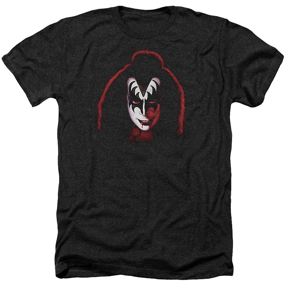 Foto 2 pulgar | Camiseta Rockinstone Kiss Gene Simmons Con Funda De Algodón De 180 G/m² - Venta Internacional.
